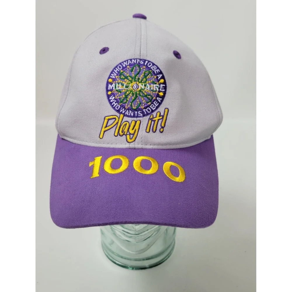 Disney World Who Wants to Be A Millionaire Play It 1000 Hat Cap